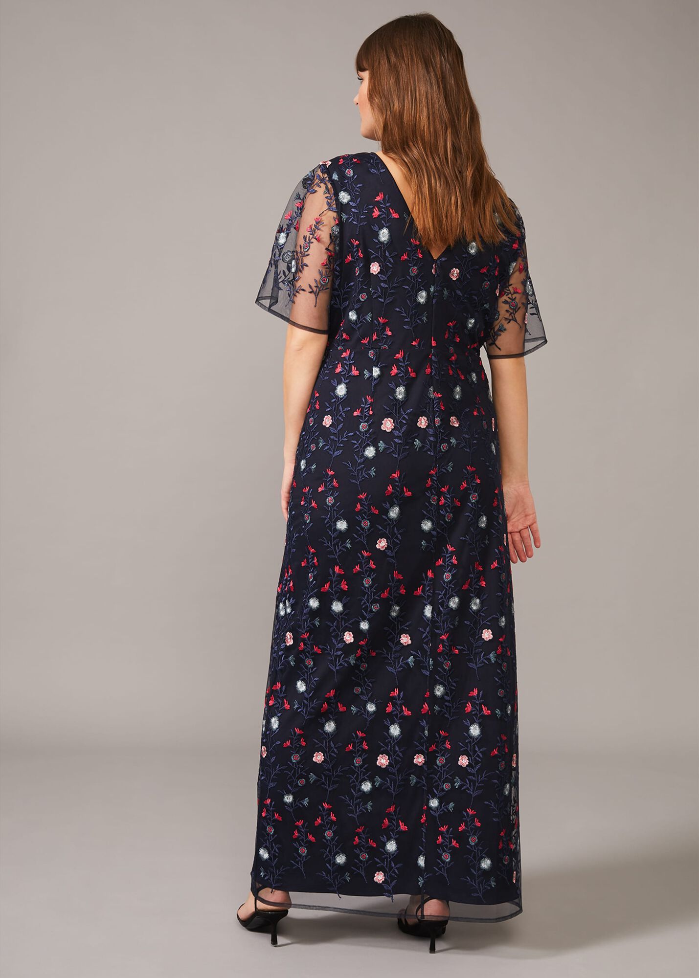 Emily Embroidered Maxi Dress | Phase Eight