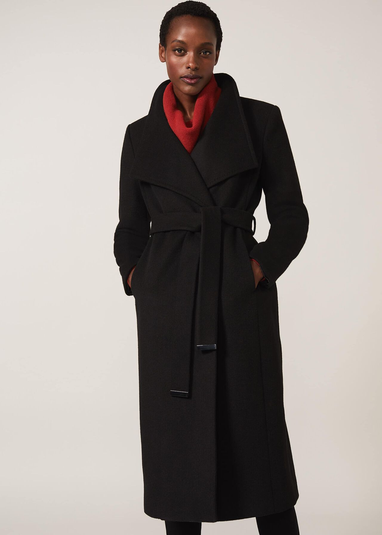 Thea Wool Trench Coat | Phase Eight