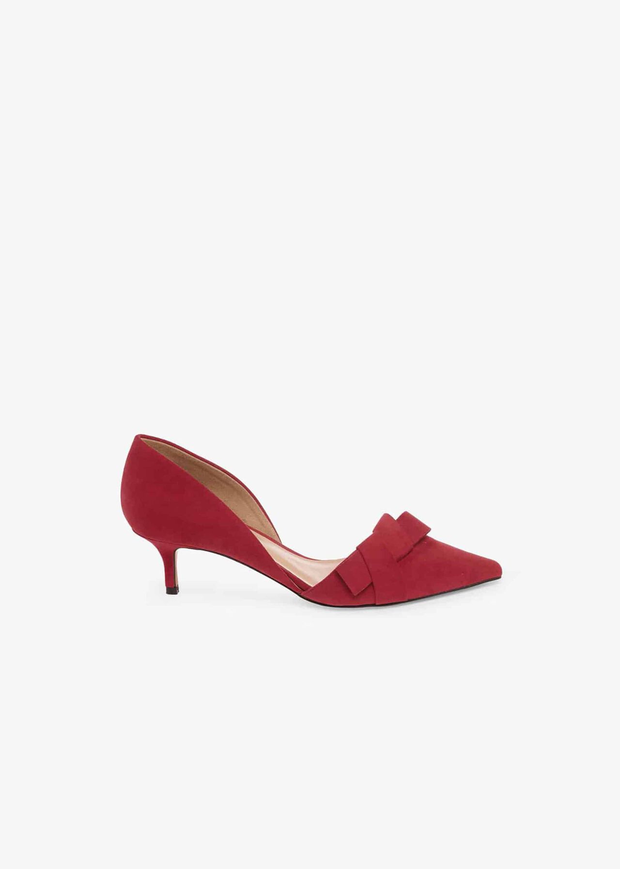 Maddy Two Part Kitten Heel Court Shoe | Phase Eight