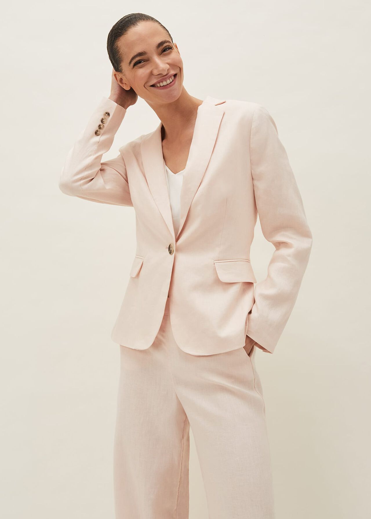 Keller Linen Suit Jacket | Phase Eight UK