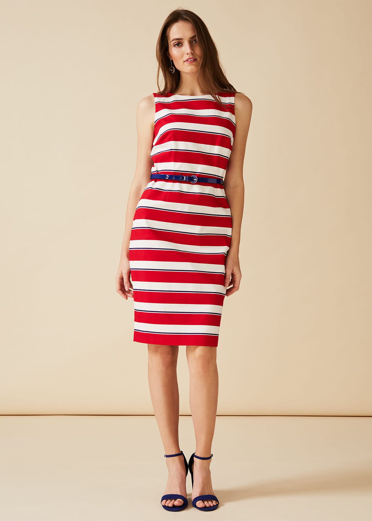 Briony Stripe Dress | Phase Eight