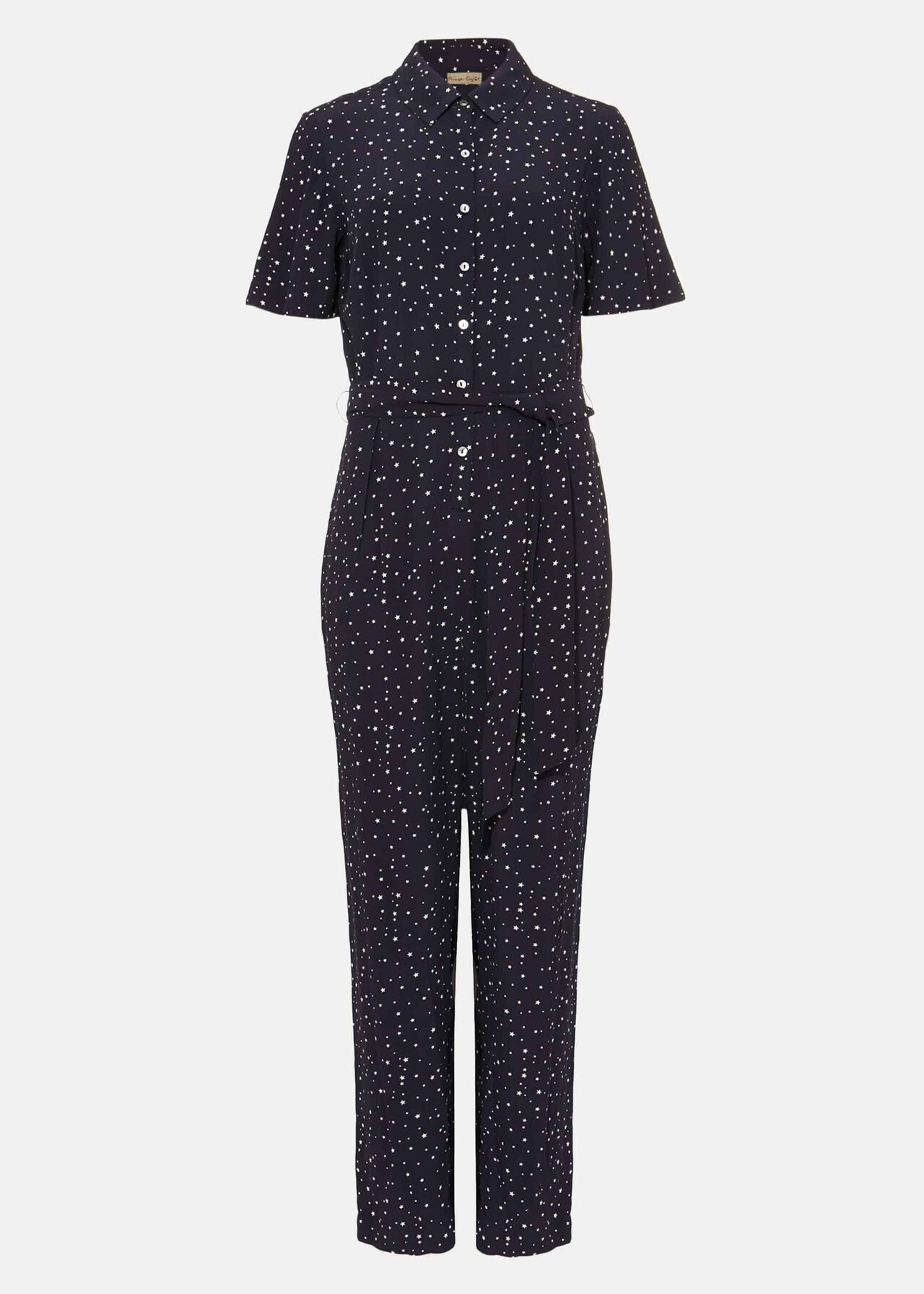 Laila Ditsy Jumpsuit | Phase Eight