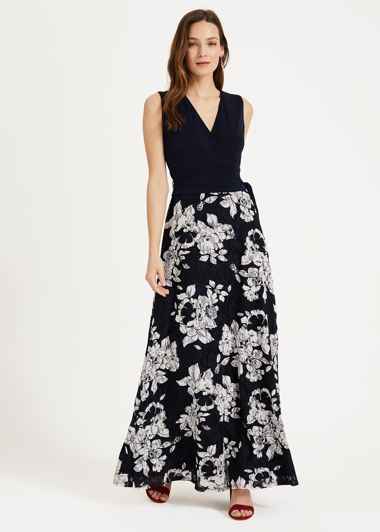 Medeline Lace Maxi Dress | Phase Eight