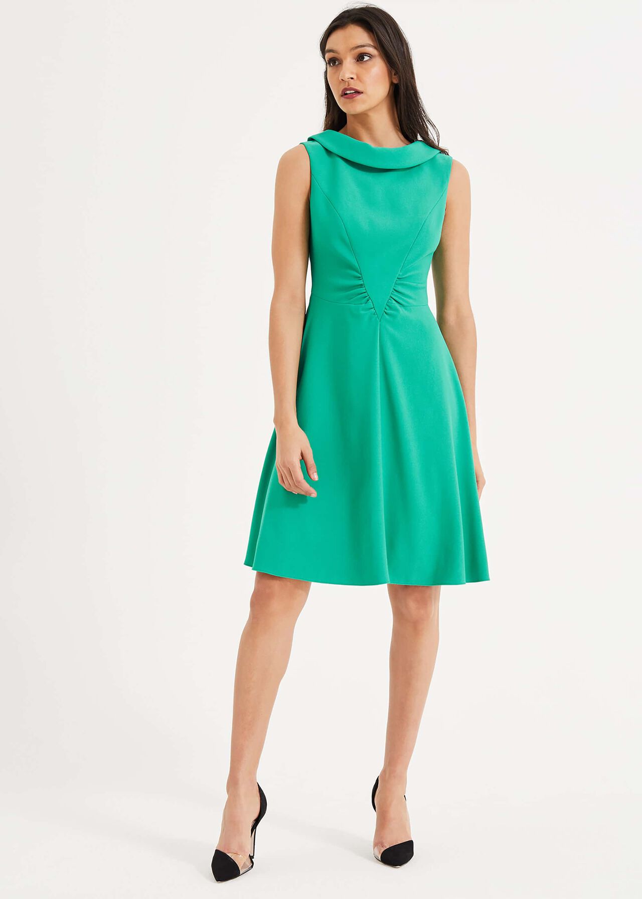 Charly Ruched Waist Dress | Phase Eight
