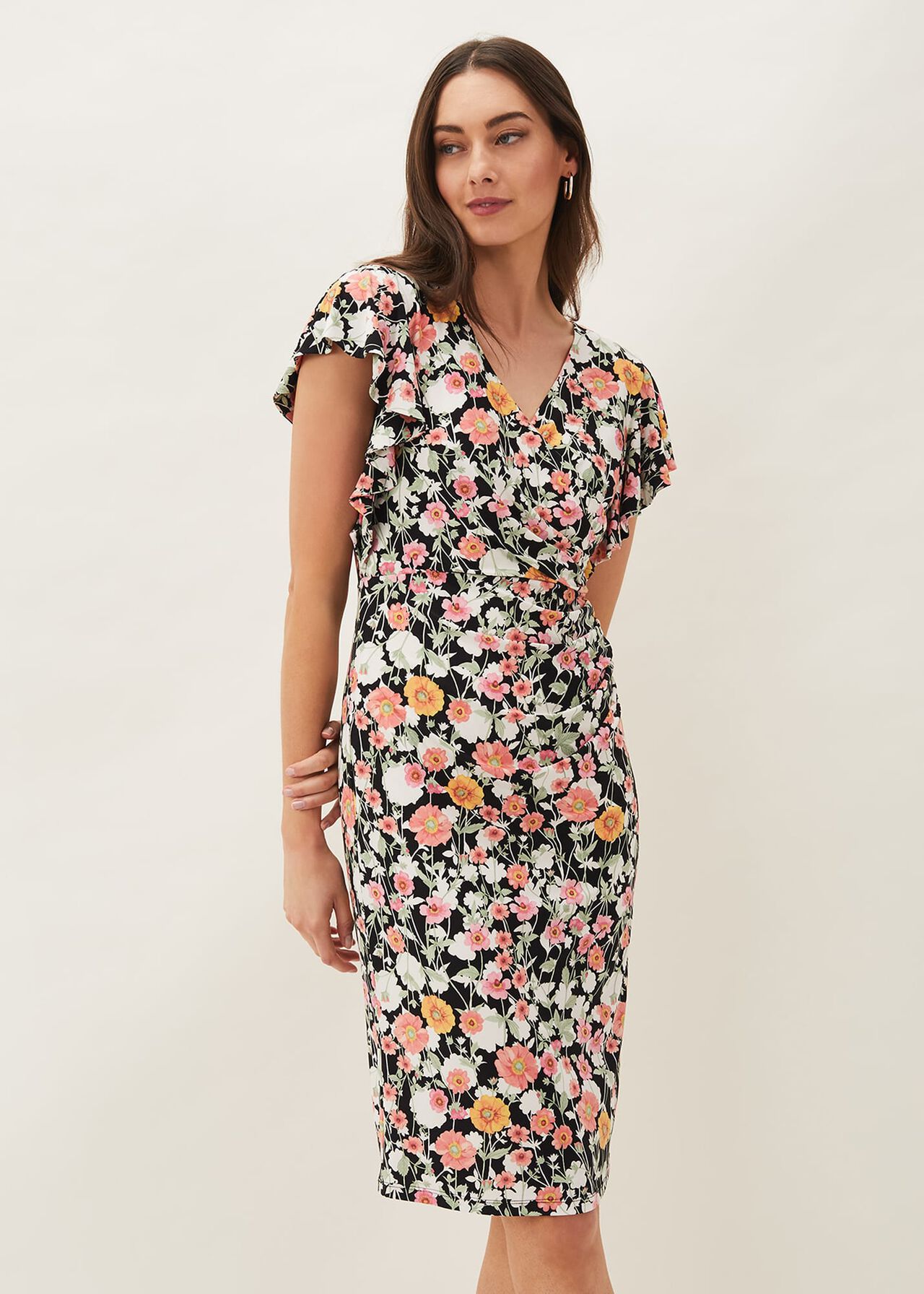 Maisie Floral Jersey Dress