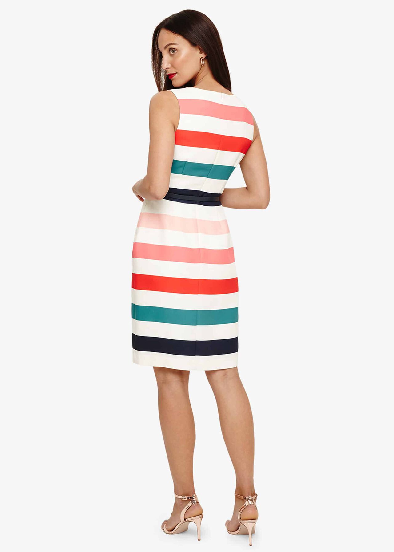 Faye Striped Dress | Phase Eight