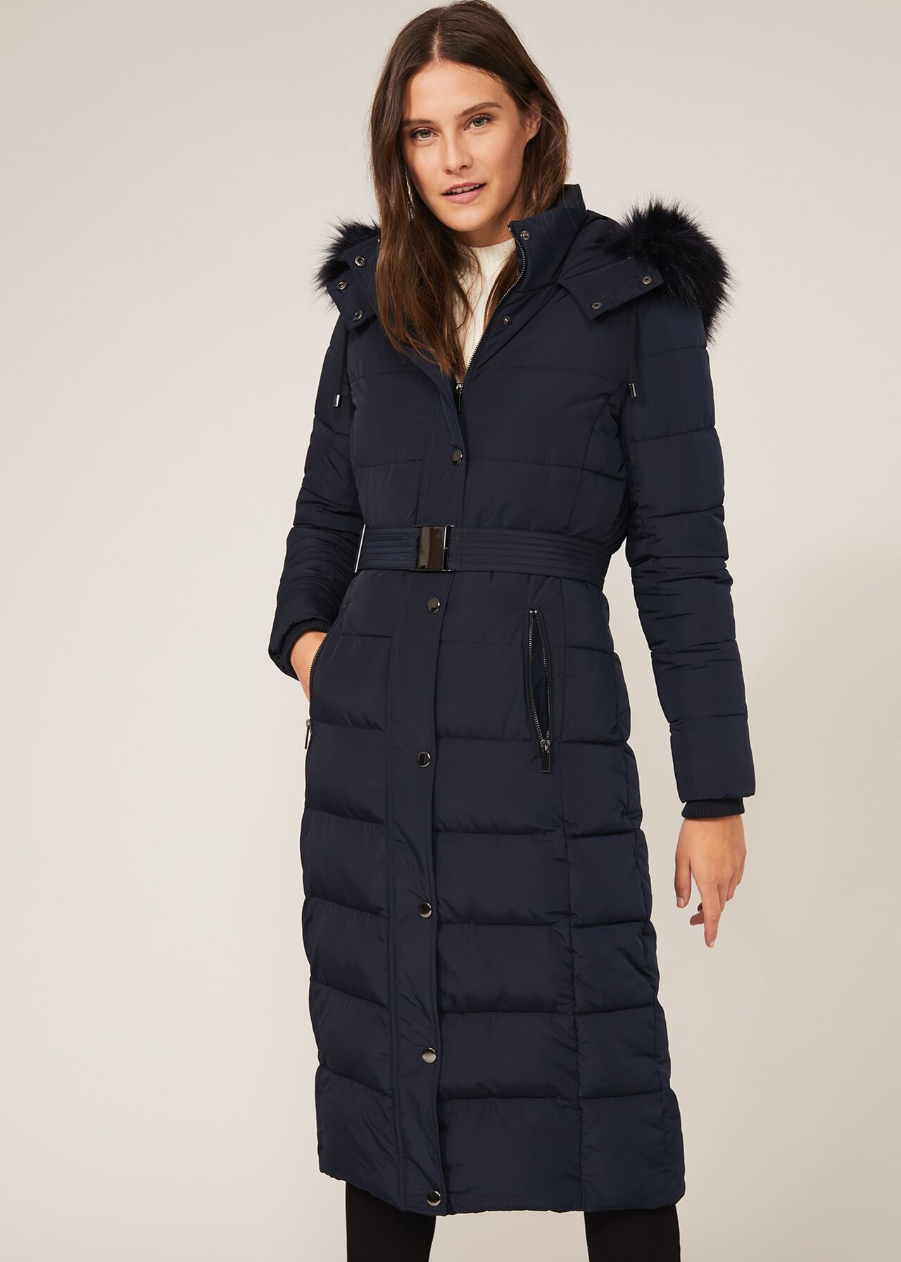 Mabel Maxi Puffer Coat | Phase Eight
