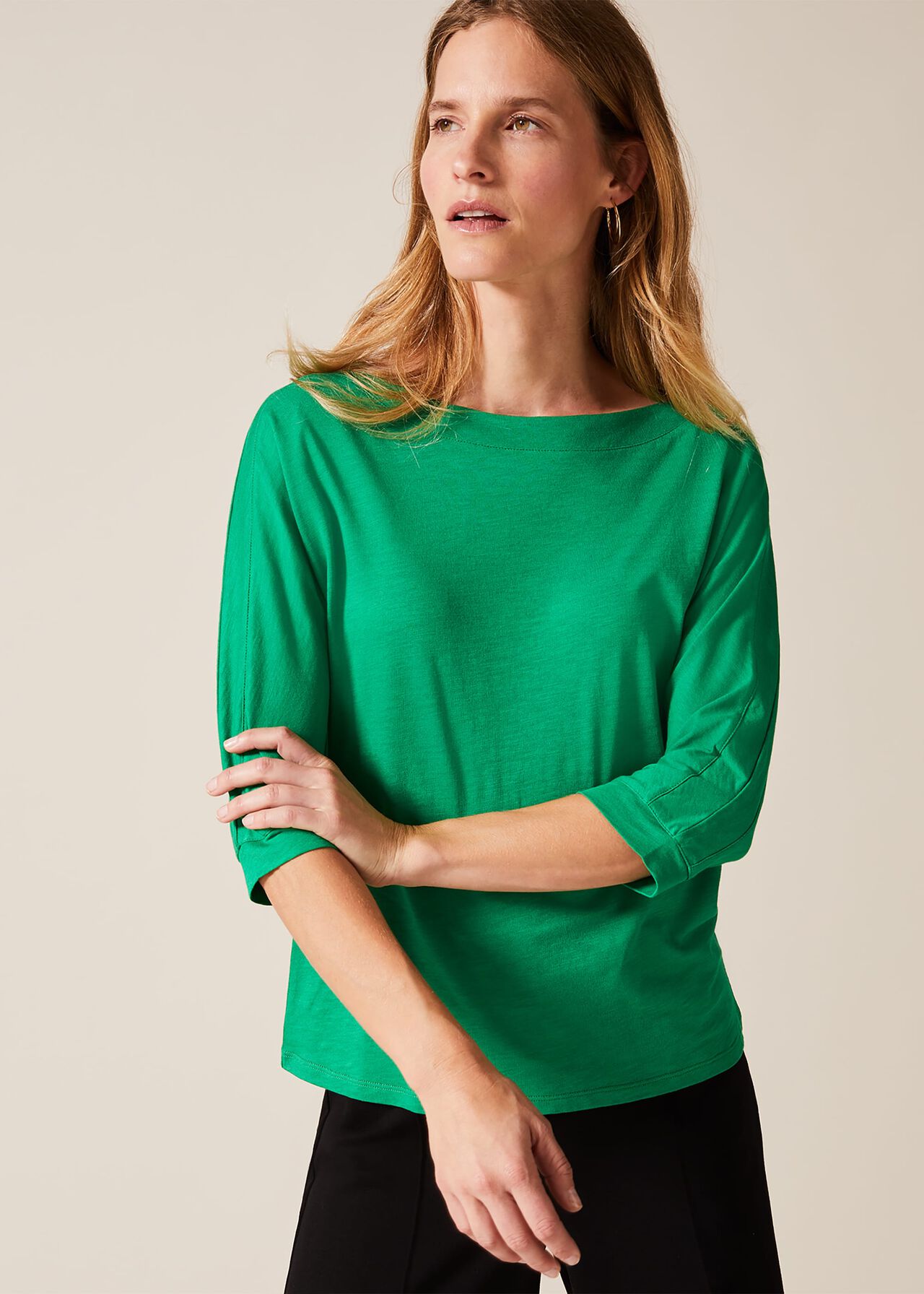 Belle 3/4 Sleeve Top | Phase Eight
