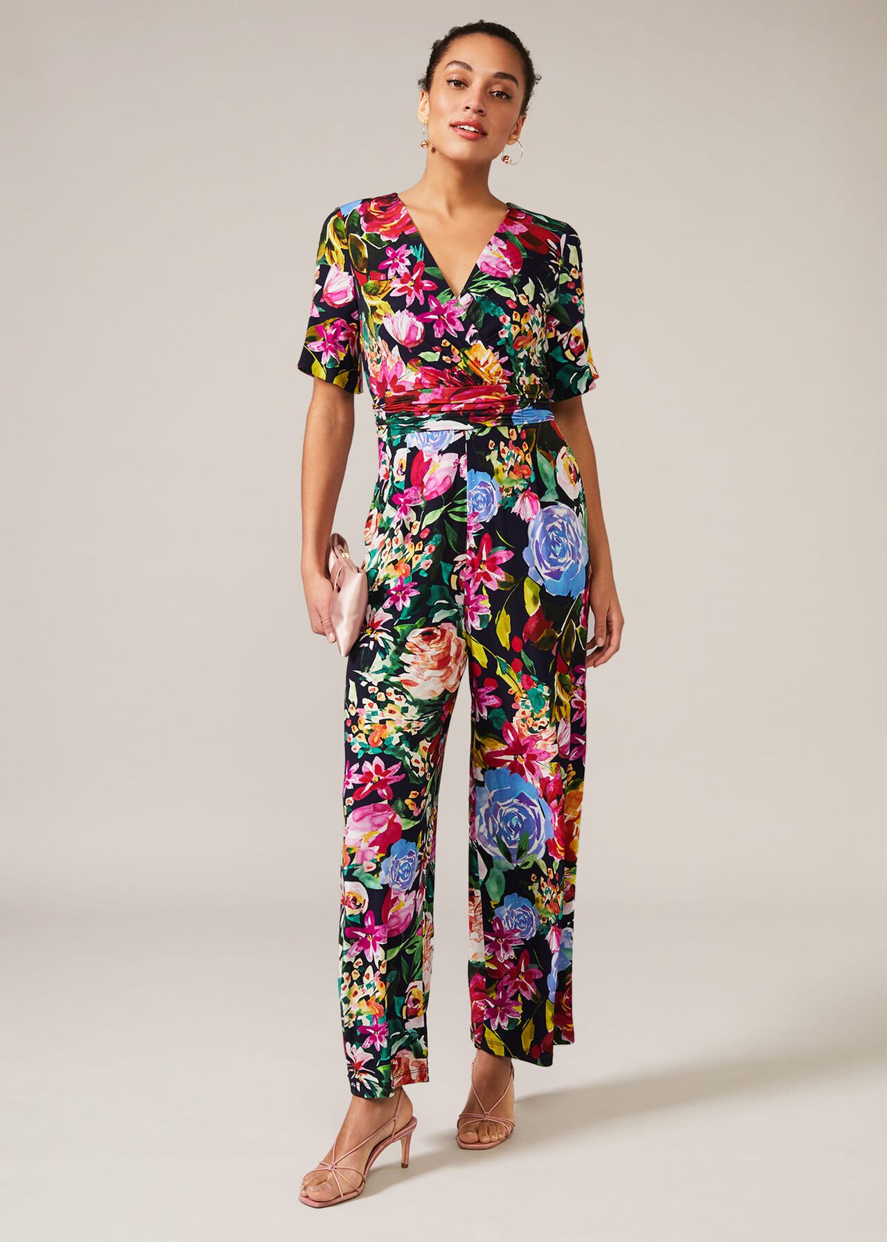 Ambree Floral Jumpsuit | Phase Eight