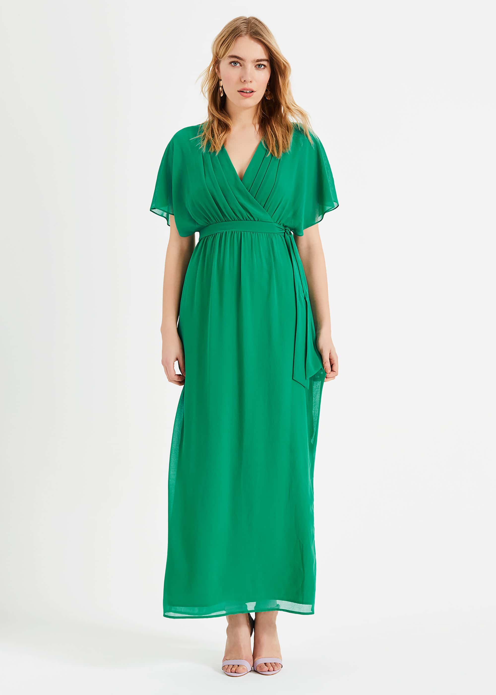 phase eight long green dress