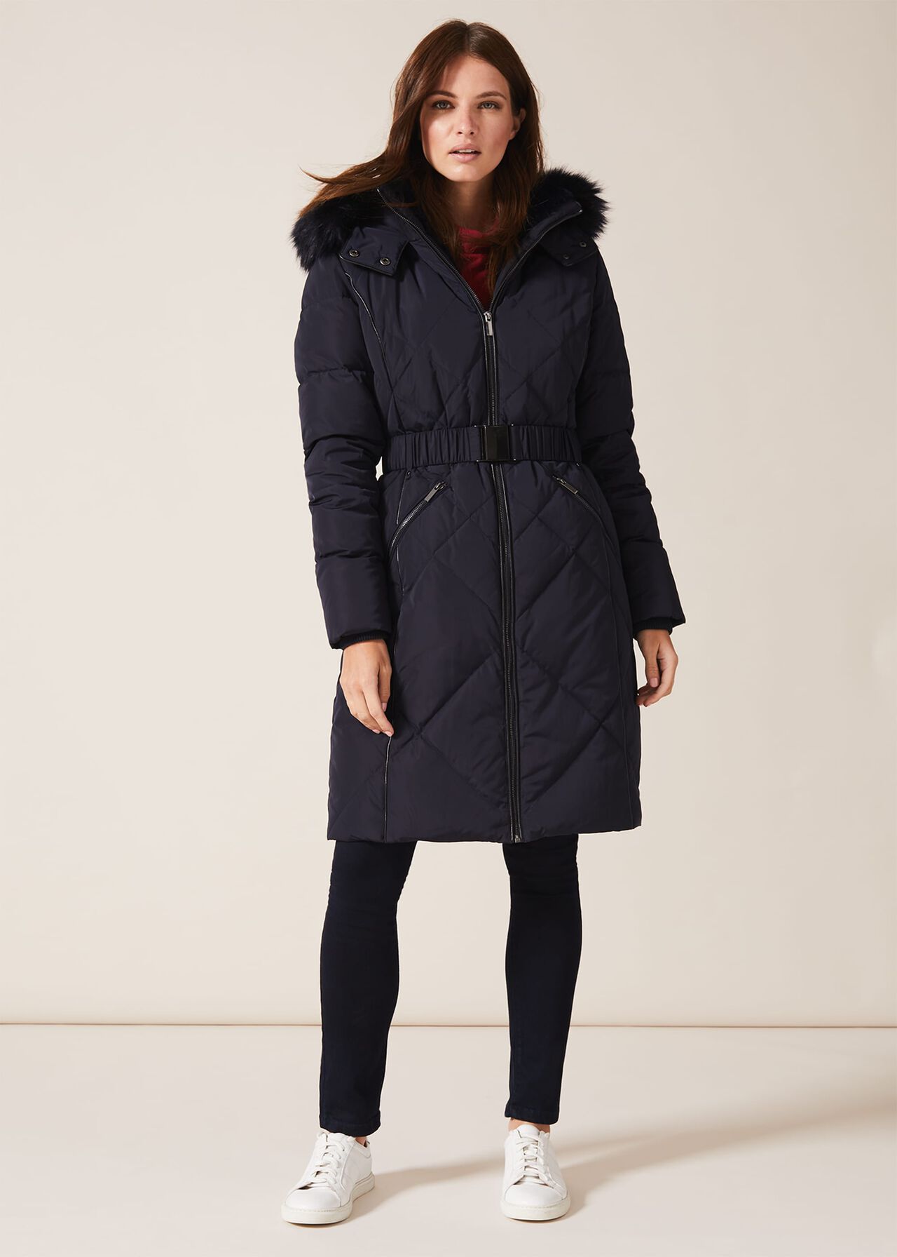 Lacey Long Fur Lined Puffer
