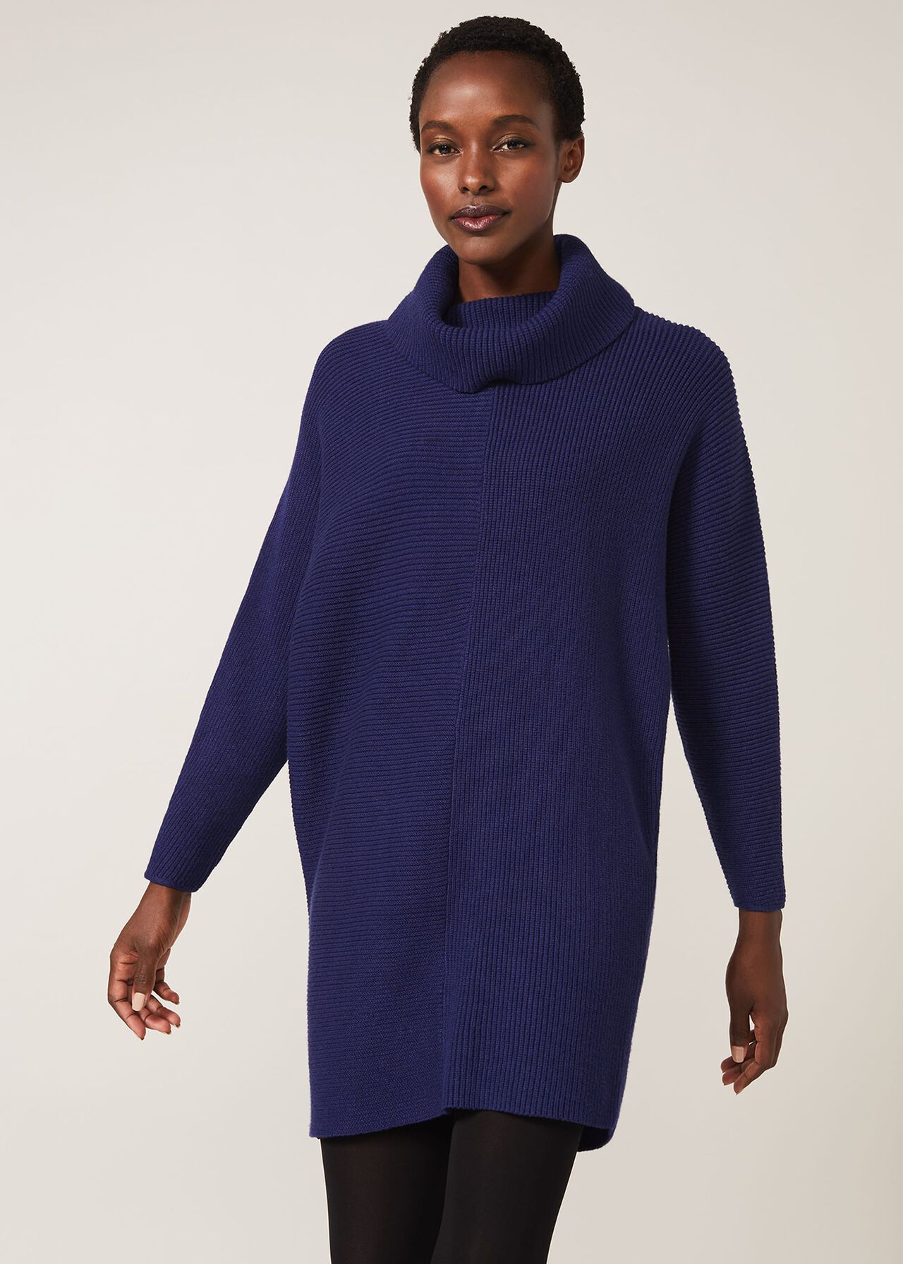 Cathelene Cowl Neck Knit Dress | Phase Eight