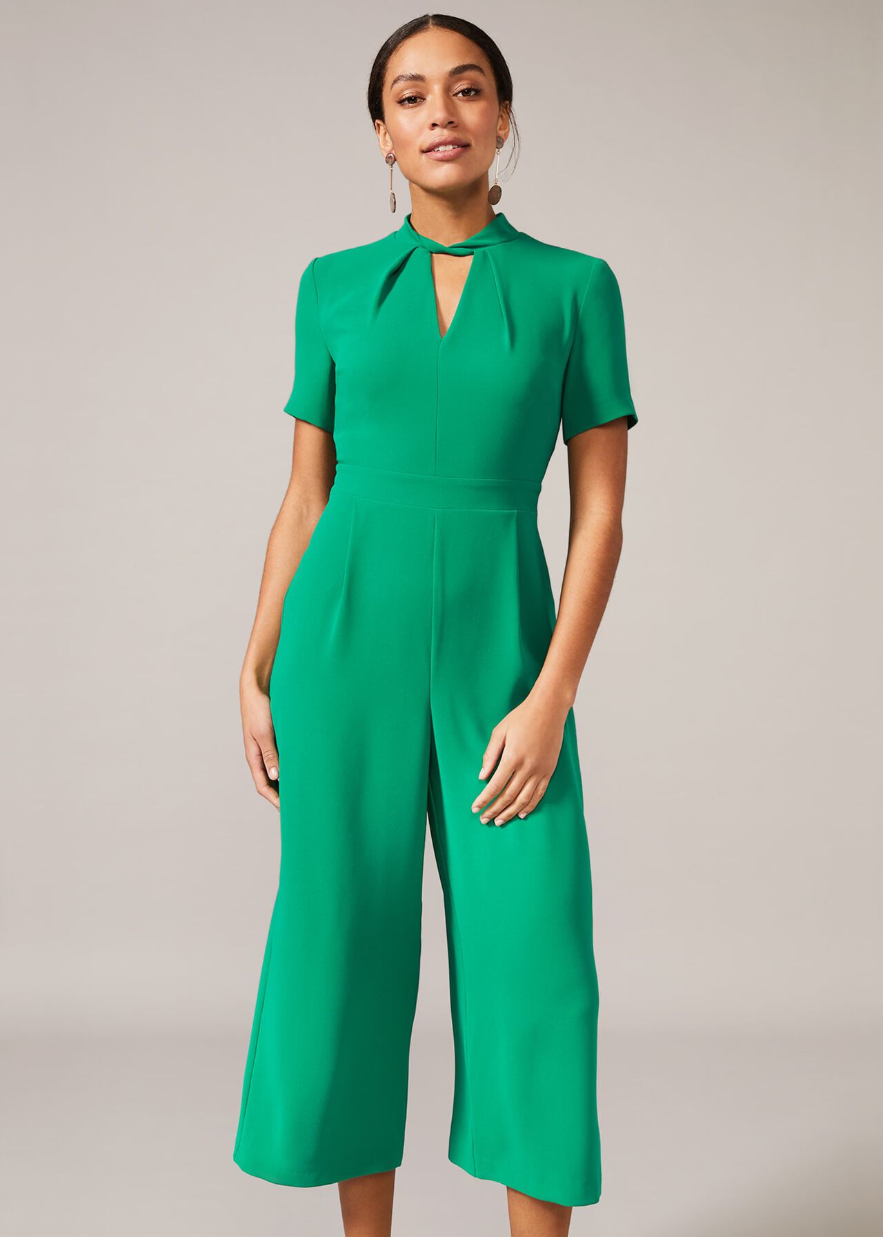 Constance Cropped Jumpsuit | Phase Eight