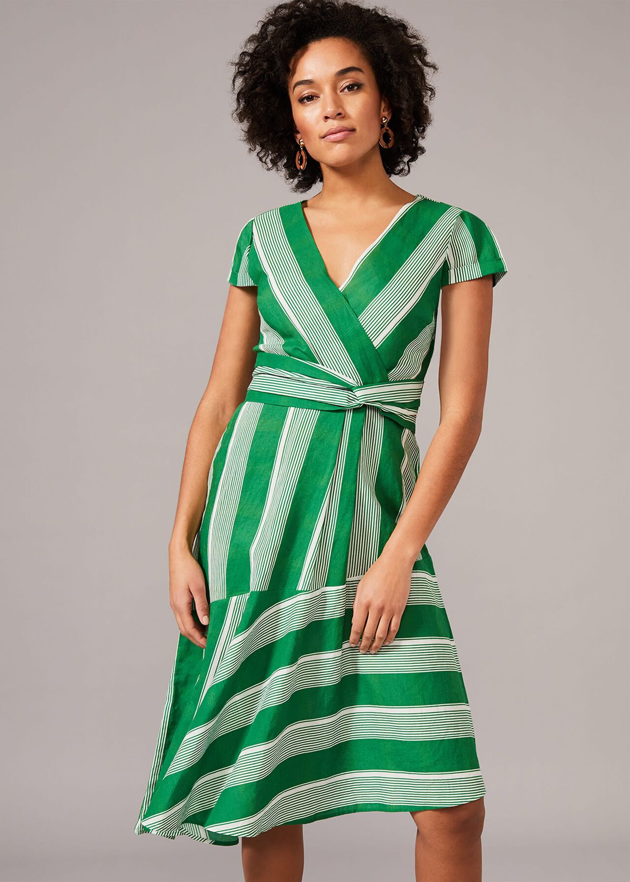 Betka Cutabout Stripe Dress