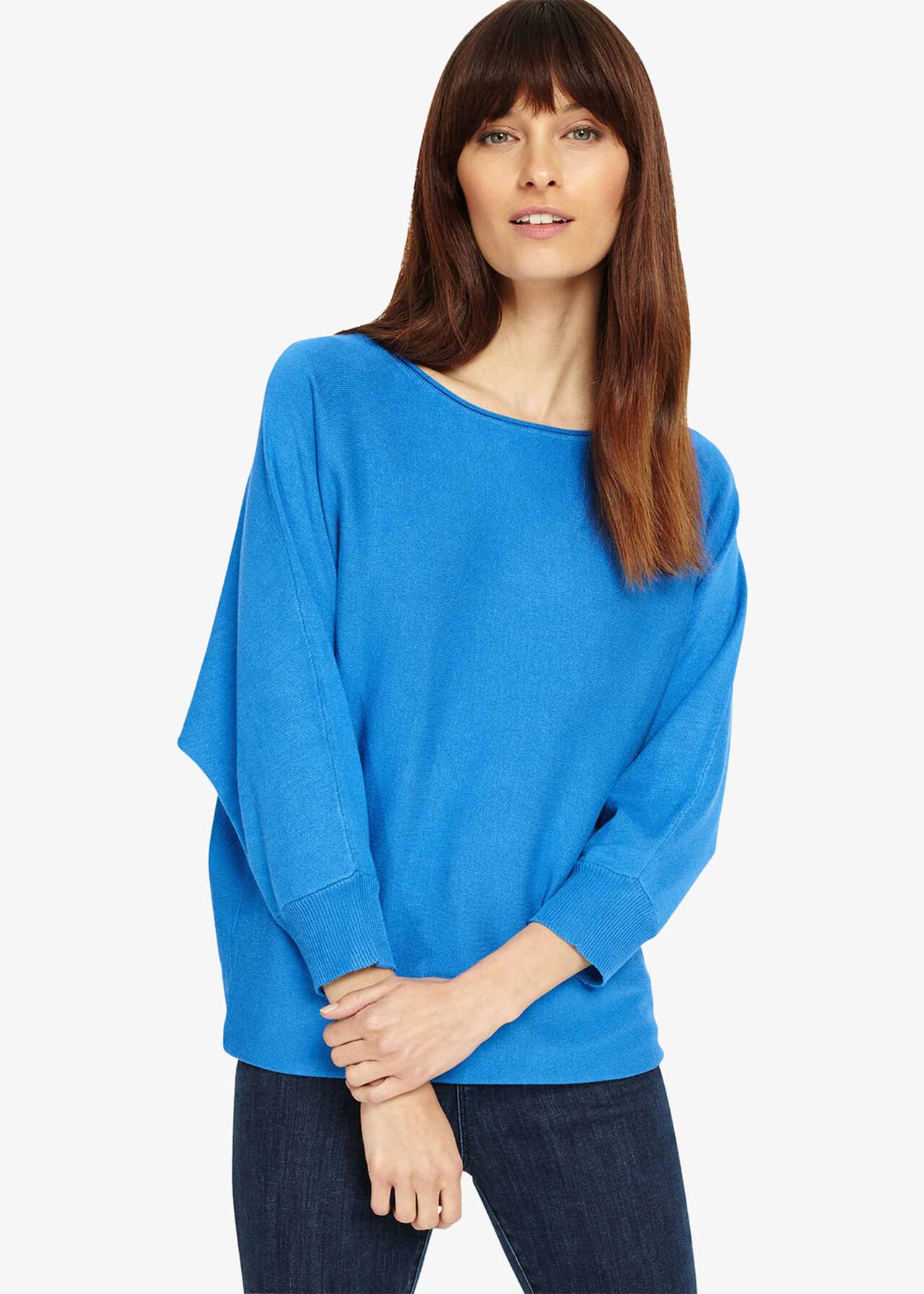 Becca Smart Batwing Knitted Jumper | Phase Eight