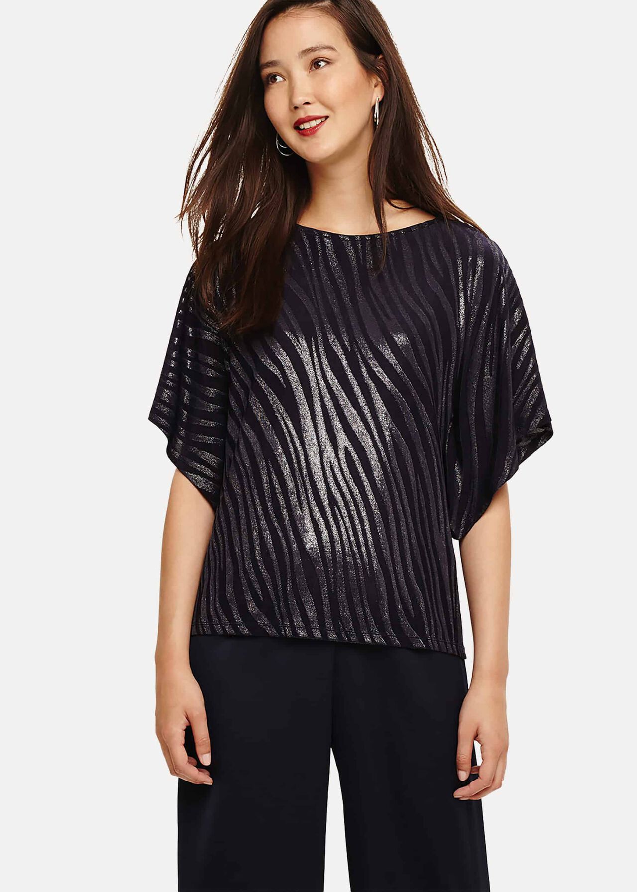 Salome Shimmer Top | Phase Eight