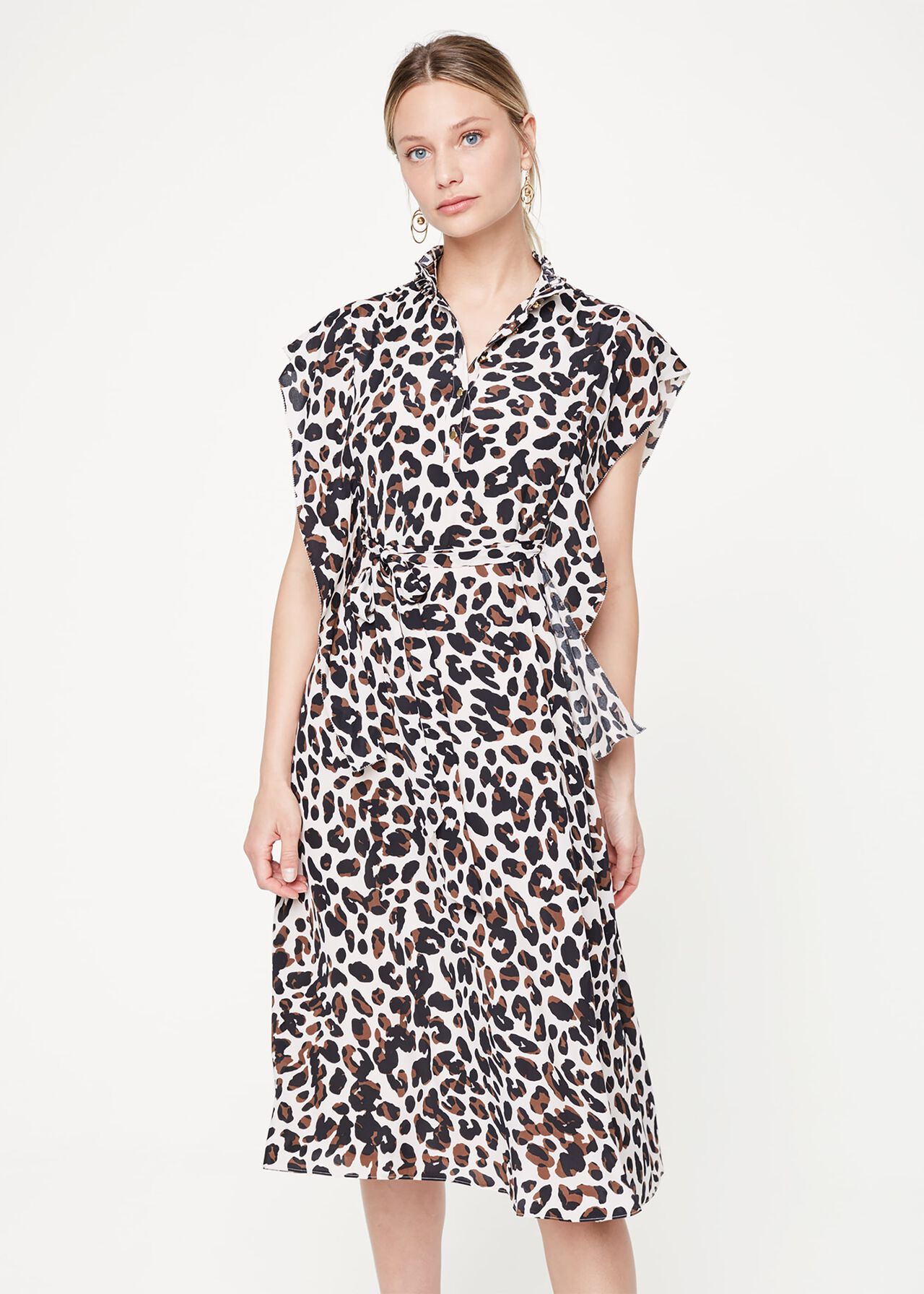 Trudy Leopard Print Dress | Phase Eight