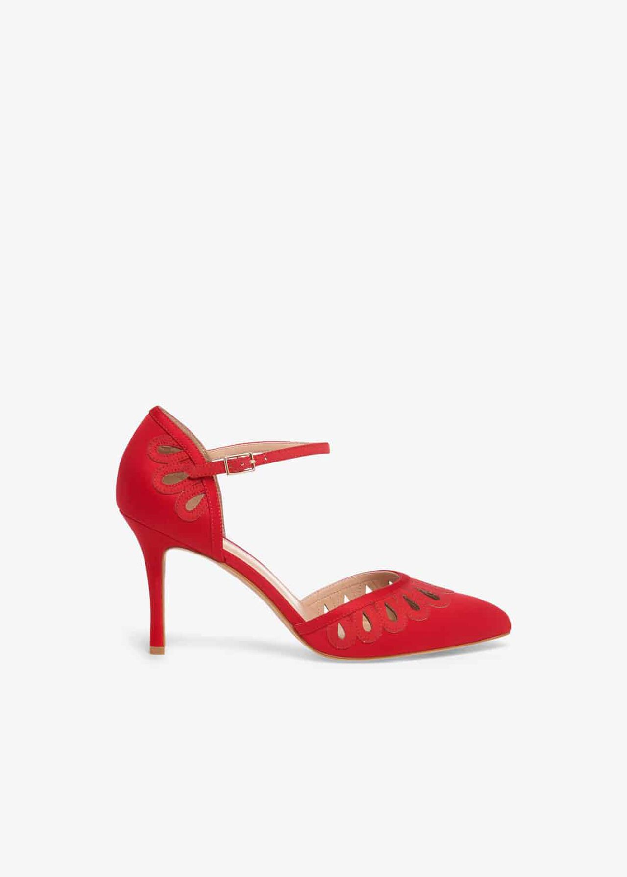 Gracie Laser Cut Court Shoes | Phase Eight