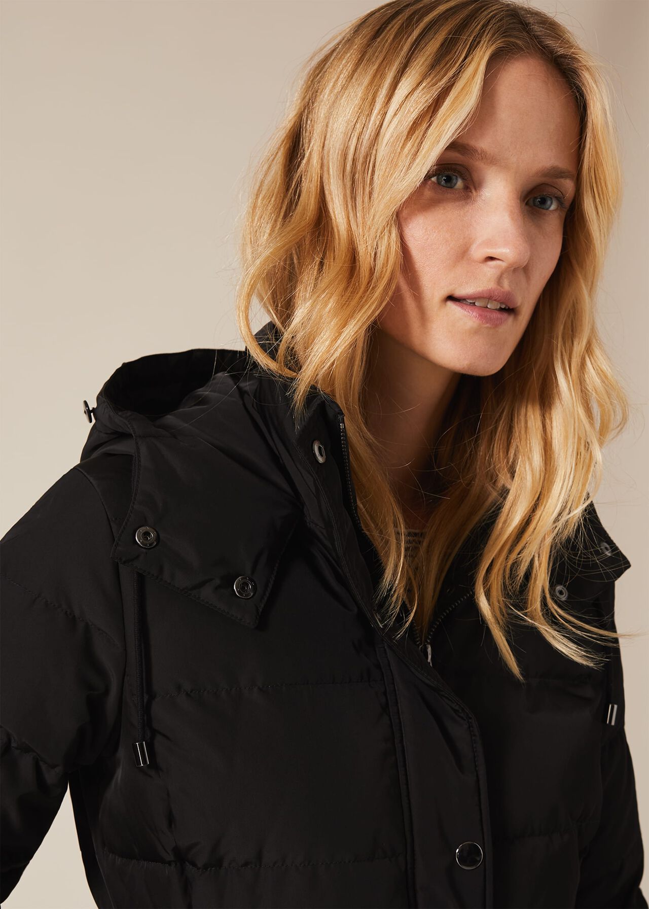 Mabel Long Puffer Coat | Phase Eight